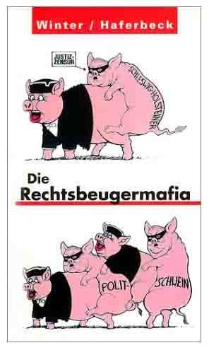 Statement von PeTA zum Freispruch des Göppinger Bauern / Foto: Buchcover Haferbeck / Rechtsbeugemafia