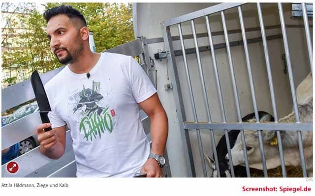 Attila Hildmann hat keine Eier / Screenshot: Spiegel.de