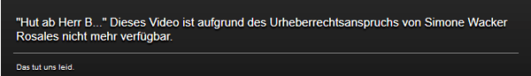 YouTube Sperre