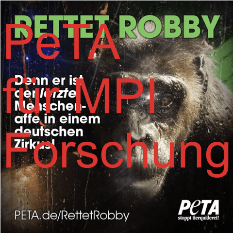 Screenshot PeTA Facebookseite
