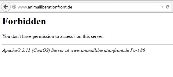 Die die deutsche Webseite von ALF ist nicht mehr erreichbar