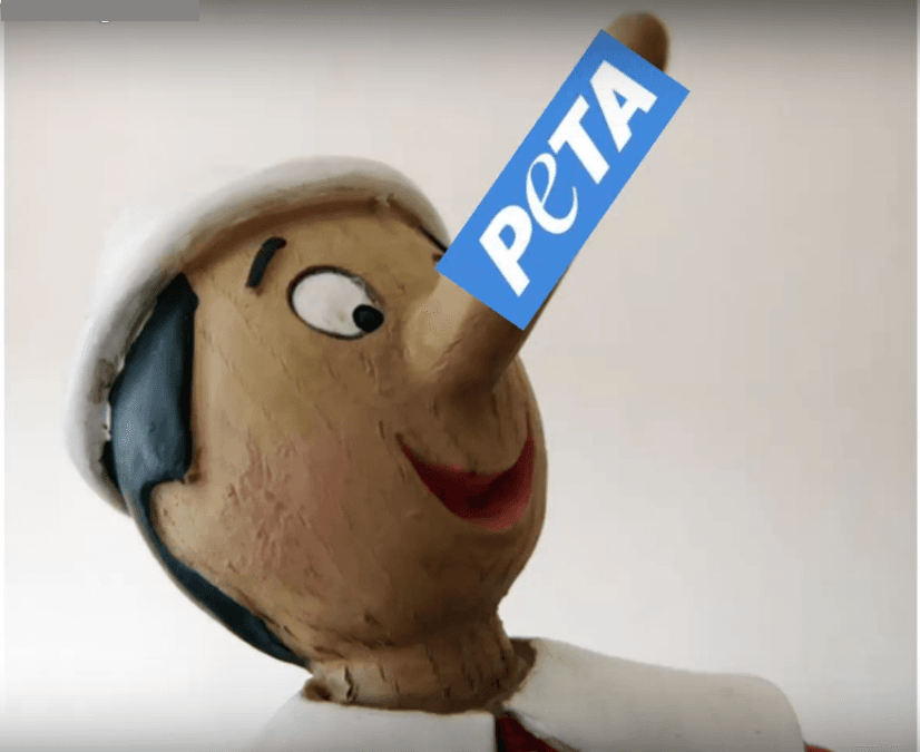 Bei diesen Lügen wächst PeTA eine lange Nase