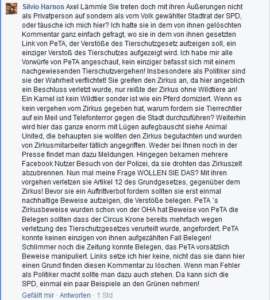Screenshot Facebook