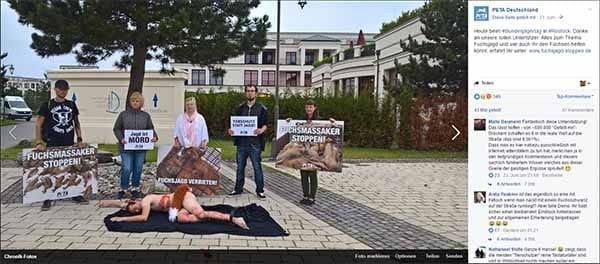 Wo sind die ganzen PeTA Unterstützer? / Screenshot Facebook PeTA Deutschland e.V.