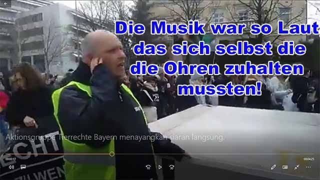 Tierrechtler zeigen eindrucksvoll was sie von Tieren halten / Screenshot Video Facebook